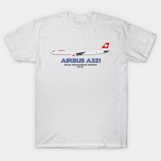 Airbus A321 - Swiss International Airlines T-Shirt